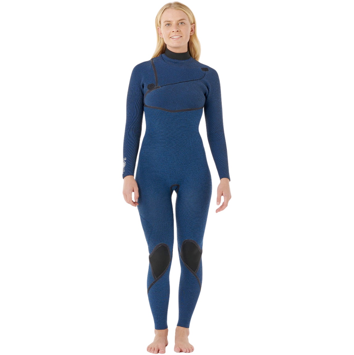 2026 Rip Curl Womens E-Bomb 4/3mm Chest Zip Wetsuit 16NWFS - Black
